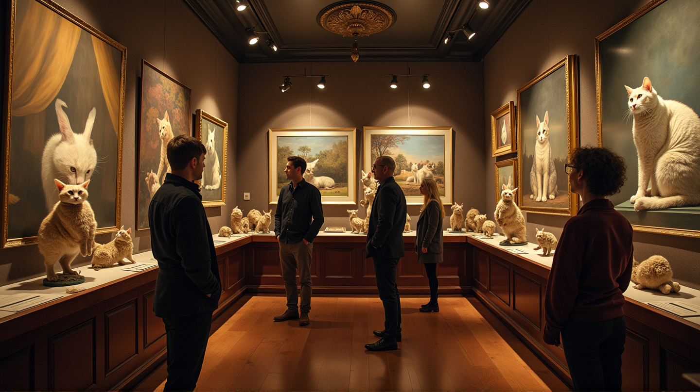 Kjendiser som elsker katter og det unike amerikanske museet for huskatter