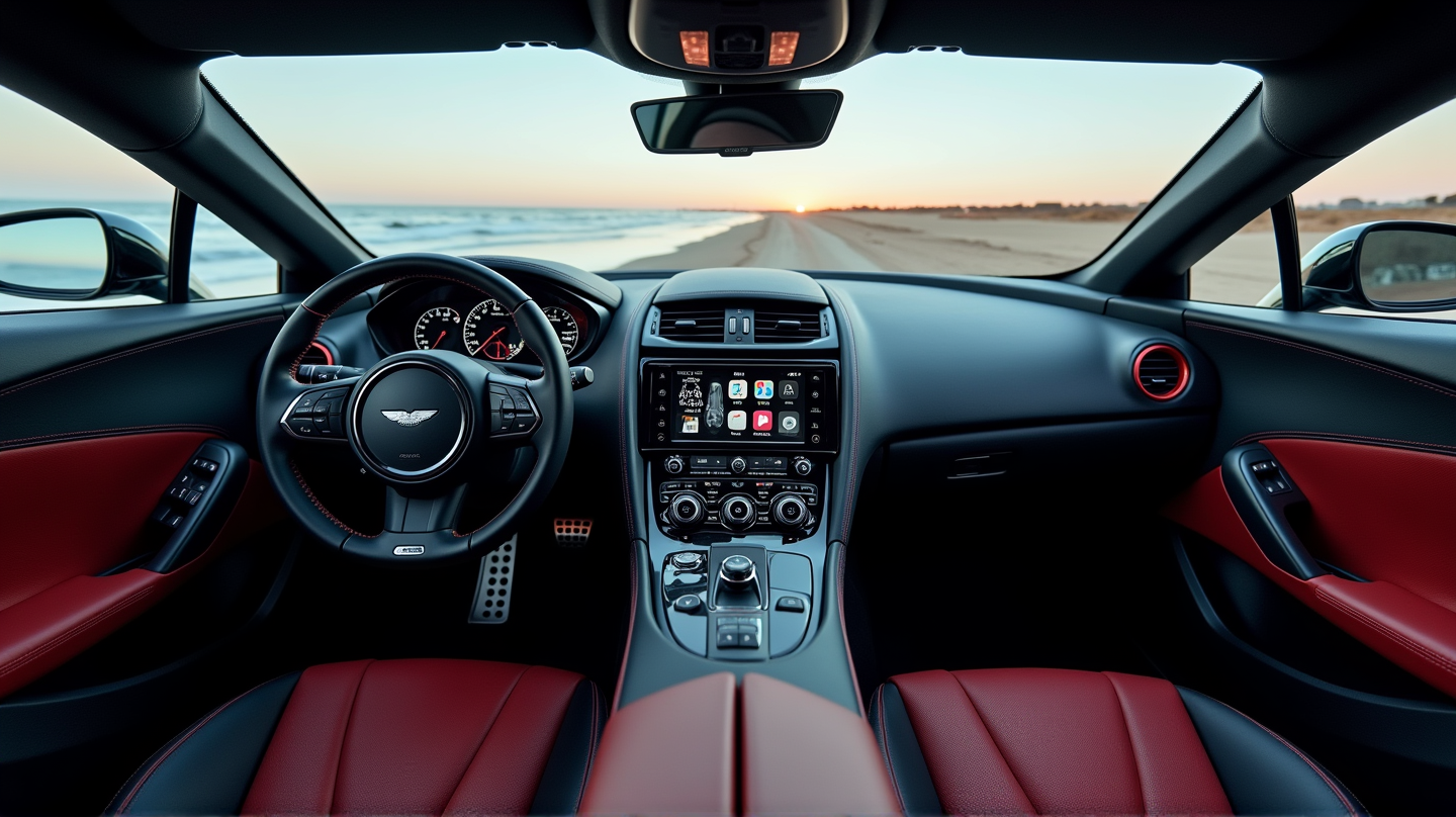 Aston Martins banebrytende trekk: Først til å lansere CarPlay Ultra
