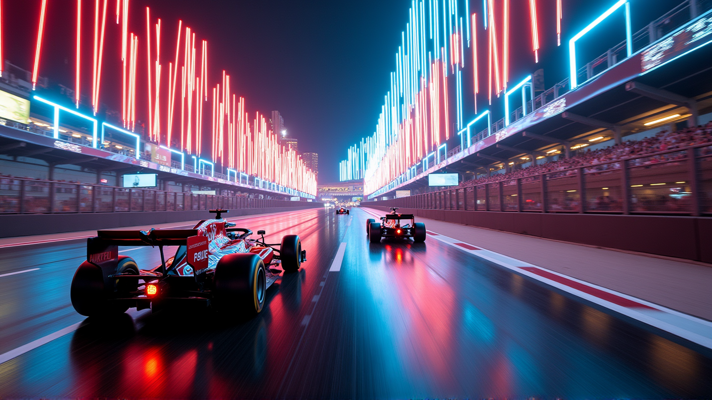 En Sensasjonell Blandning: Kjendiser og Formel 1 Lyser Opp Hard Rock Stadium