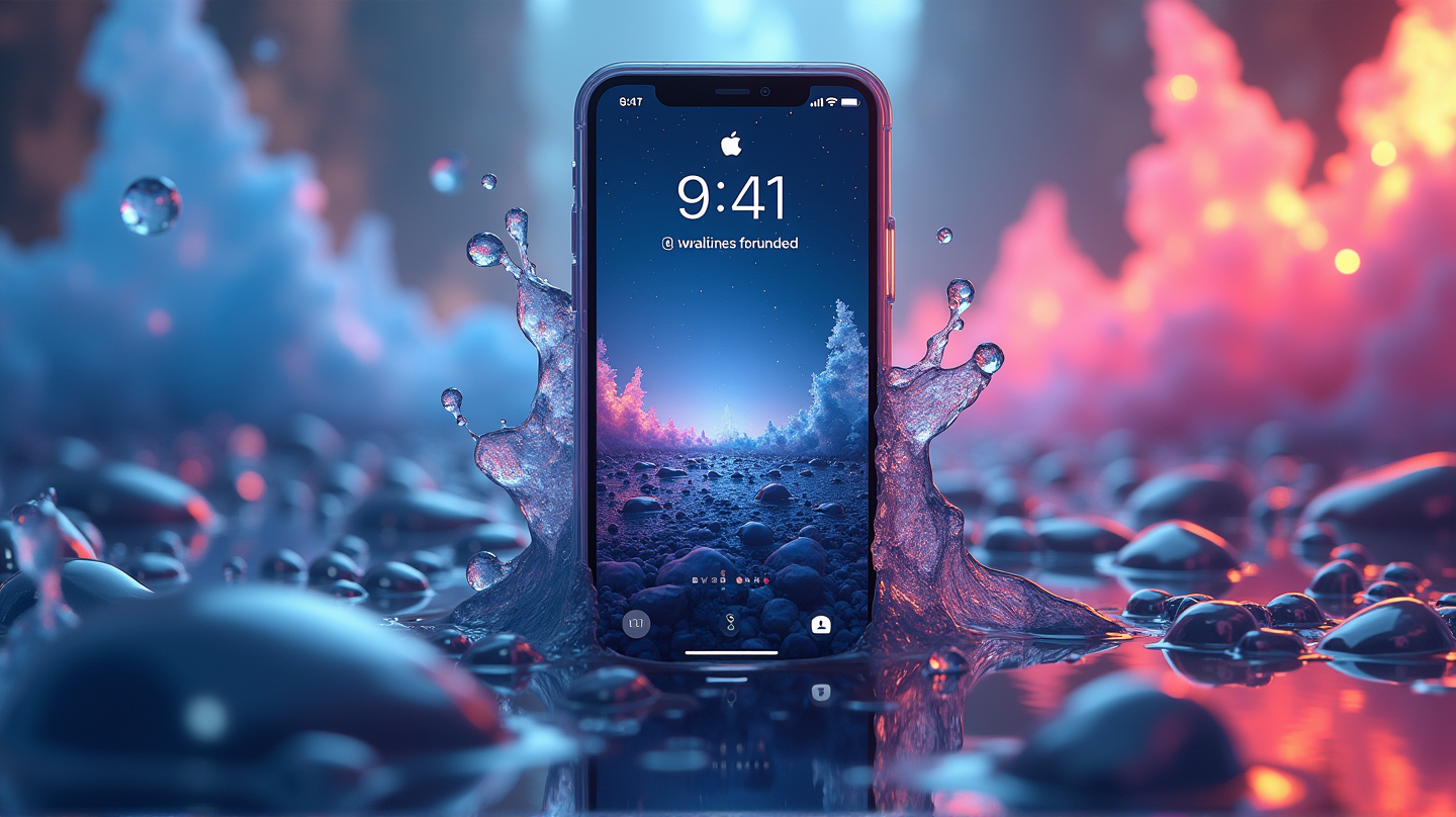 iOS 26 Revolusjonerer iPhone med Slående Flytende Glassdesign