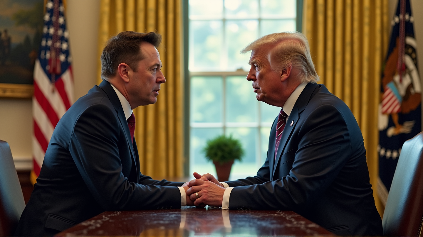 Trumps dristige trekk med Musk: Den elektriske debatten utfoldet