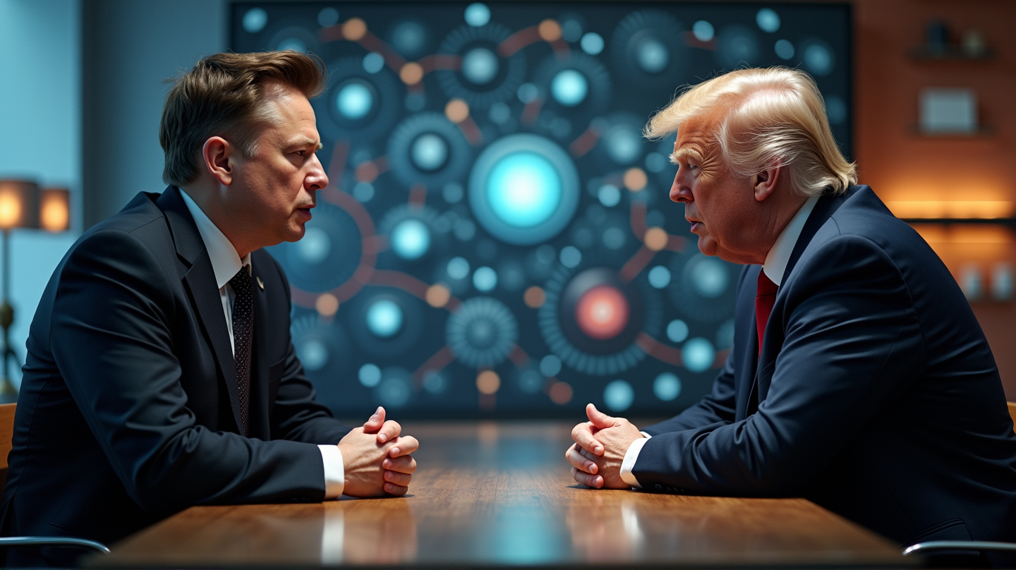 Elon Musks overraskende forsoning med Trump: En teknologigigants politiske dans