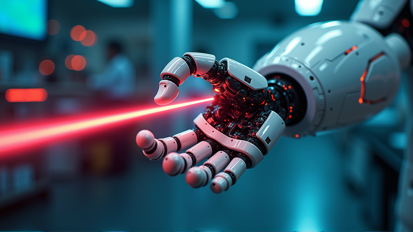 Fremtiden er lys: Laser-drevet myk robotarm revolusjonerer robotikk