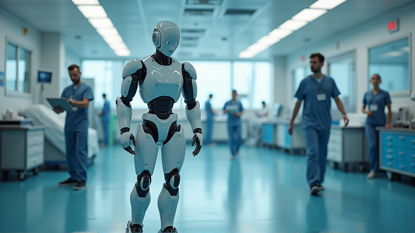 Utforske den fremtidige potensialet for medisinske serviceroboter innen 2032