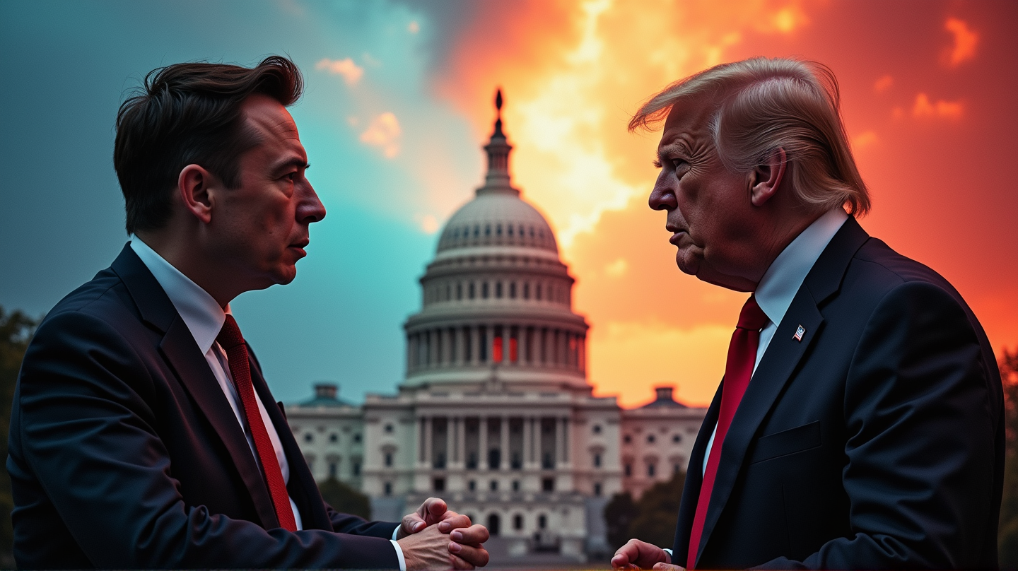 Elon Musk Bryter Rekkene med Trump, Dømmer GOP Megabill