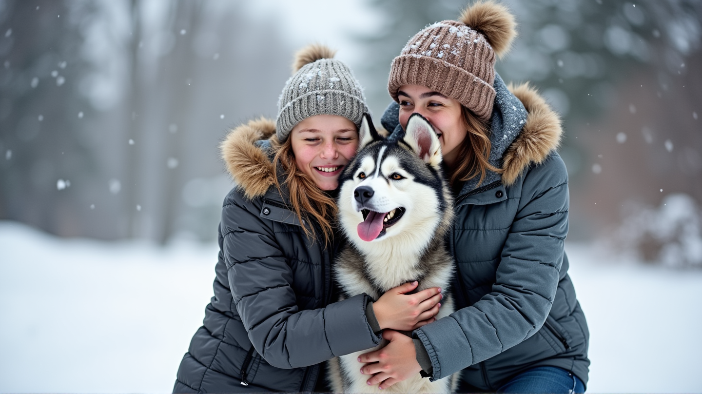Hjertevarm Gjenforening: Familie Omfavner Husky Savnet i 3 År