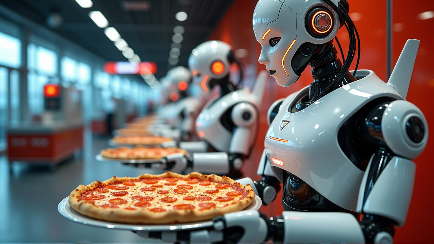 Donatos' Robotrevolusjon: Columbus Pizzeria Drevet av AI
