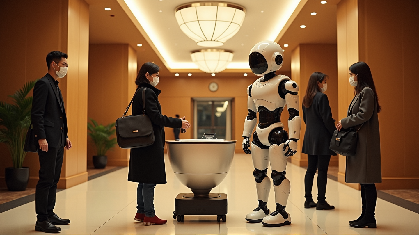 Tokyo-hotell gjør science fiction til virkelighet: Roboter erstatter personalet