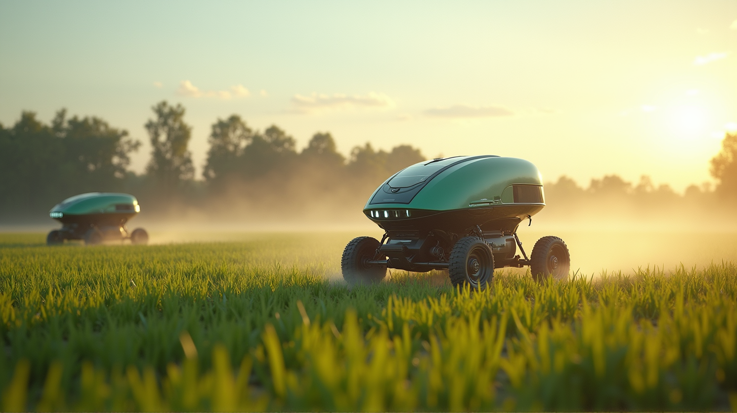 Fremtiden er her: Bølge i markedet for autonome sprøytende roboter