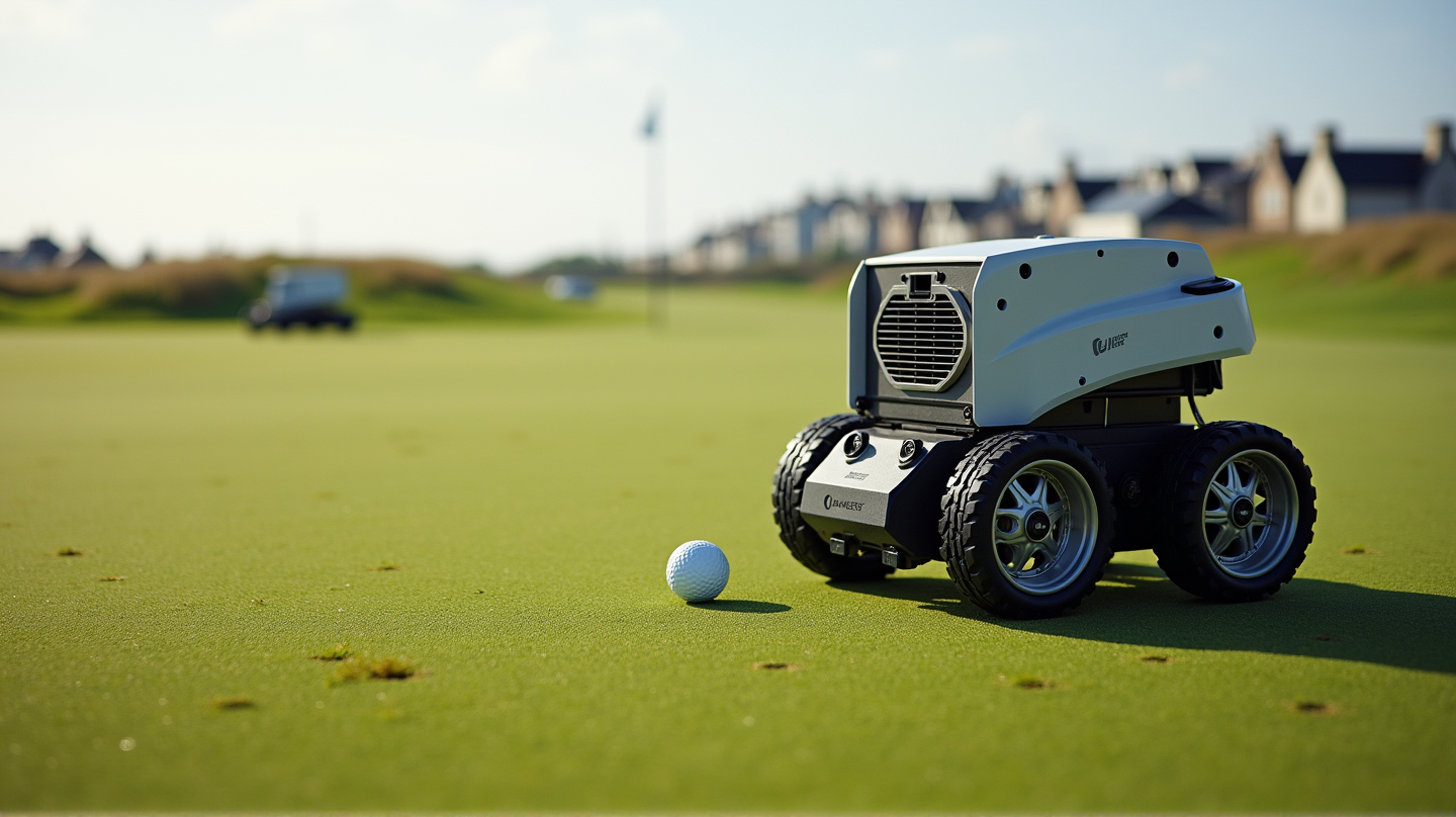 Revolusjon på golfbanen: Roboter inntar hovedscenen på AIG Women’s Open