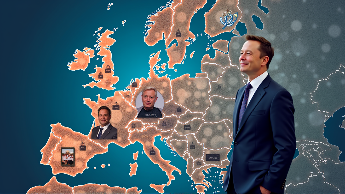 Elon Musks Innflytelse: Europas Høyre-Ekstremes Sosiale Media Fremgang