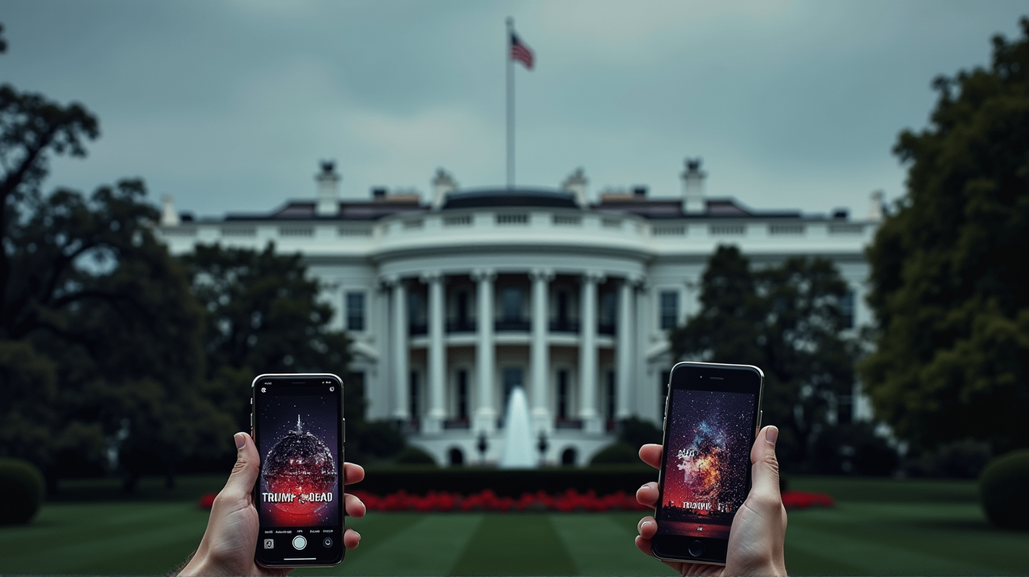 Sosiale Medier i Flammer: #TrumpIsDead Hashtag Skaper Kaos på Nettet