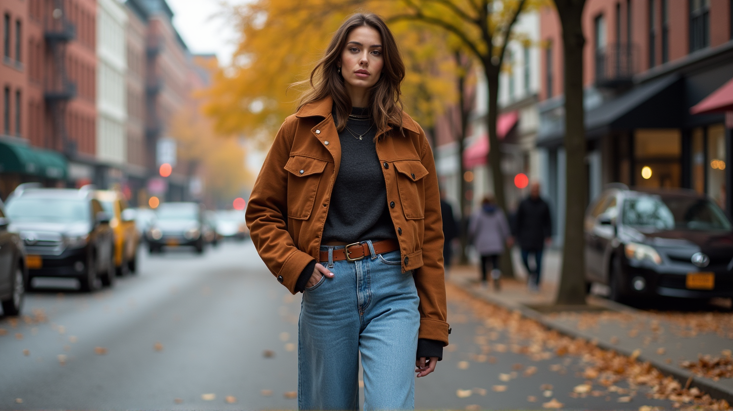 Katie Holmes starter NYFW med en trendsettende høststil