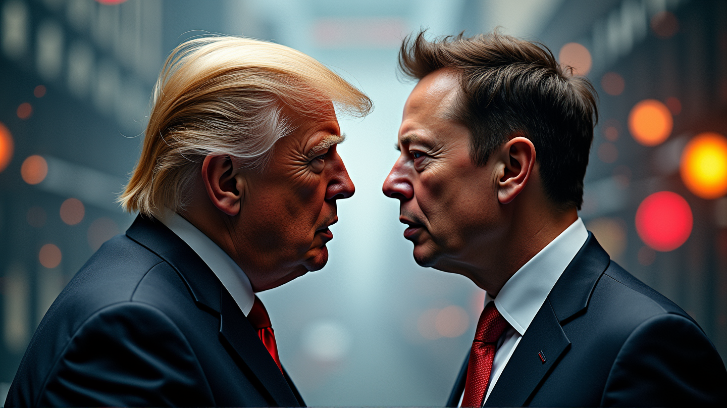 Den Uferdige Sagaen: Trump vs. Musk - Et Sammenstøt av Titanner