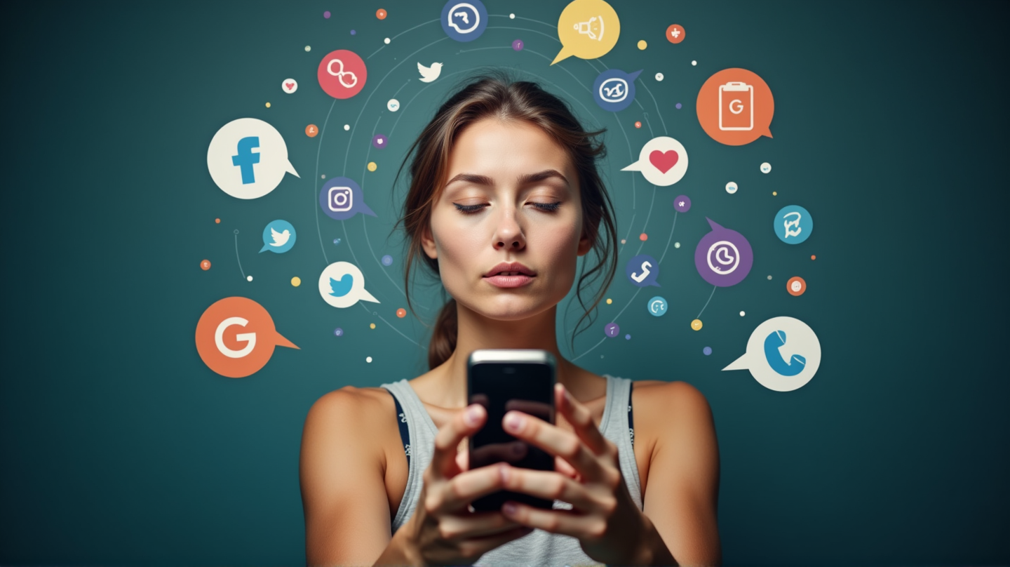 Hvordan sosiale medier kan påvirke din mentale helse og måter å holde seg balansert på