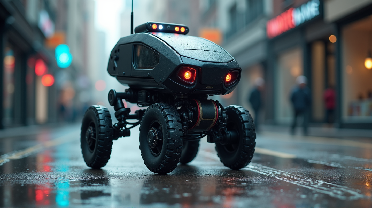 San Diegos høyteknologiske aveskalering: Møt sheriffens nye robotallierte