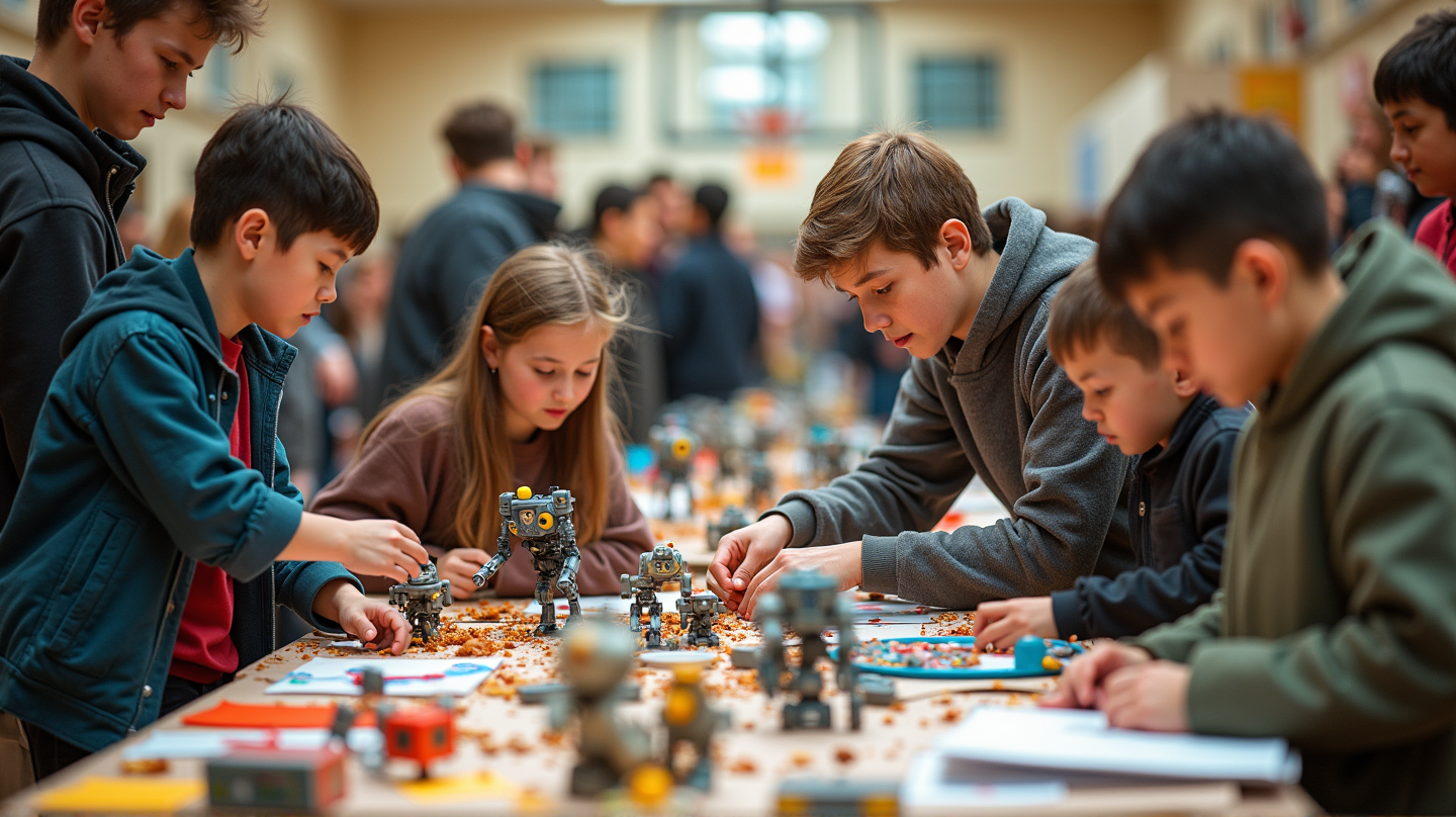 Brewer Highs Håndverksmesse: Et Samfunnsdrevet Løft for Robotikk