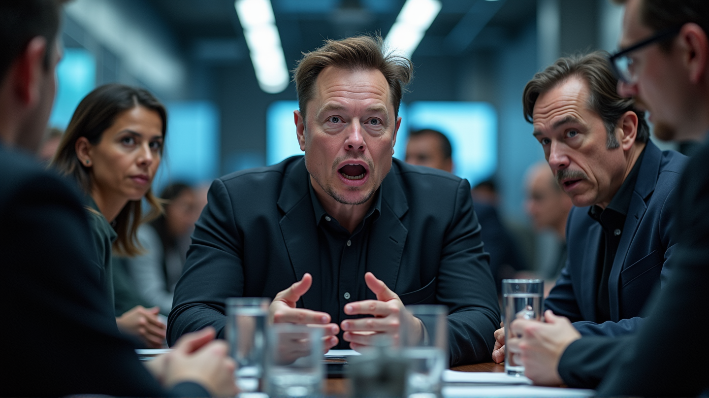 Elon Musk Skaper Spenning med Tesla over Oppsiktsvekkende Kompensasjon