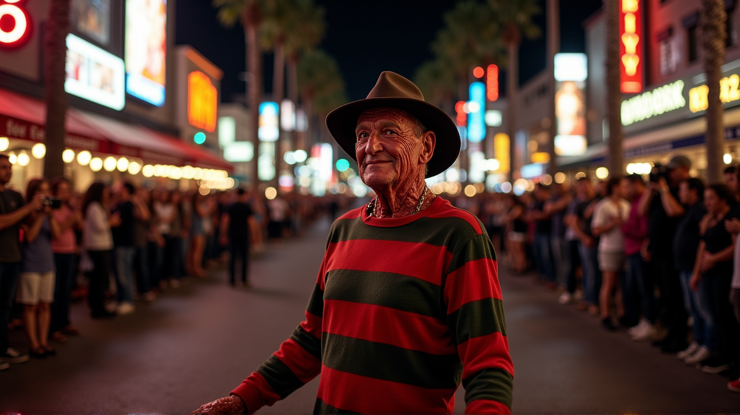 Freddy Kruegers arv lever videre: Robert Englund får Hollywood-stjerne på Halloween