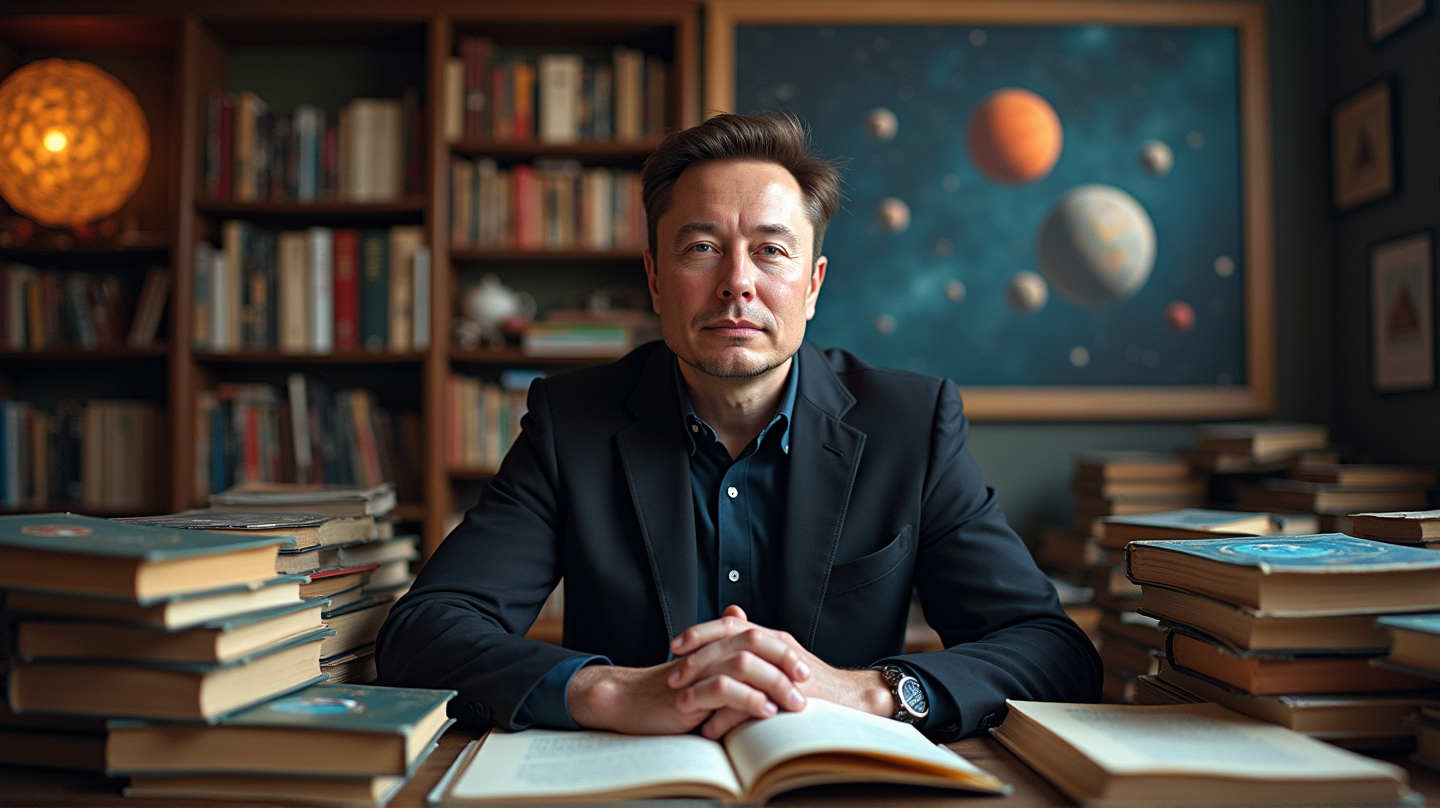 Elon Musks Univers: Bøker og Milliardærer Kolliderer
