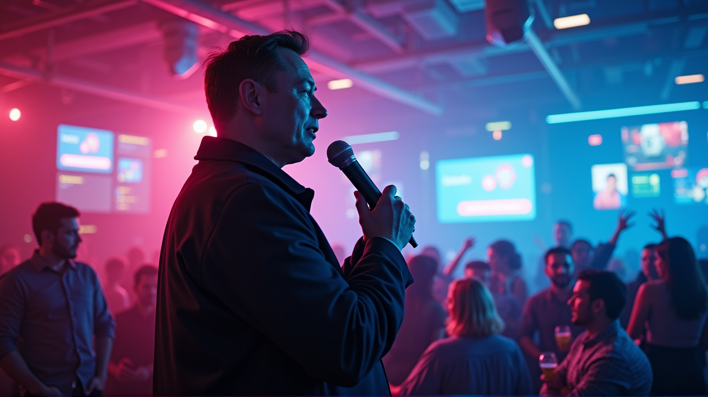 Elon Musks AI Party-triks: Internett kan ikke slutte å le - eller krympe seg!