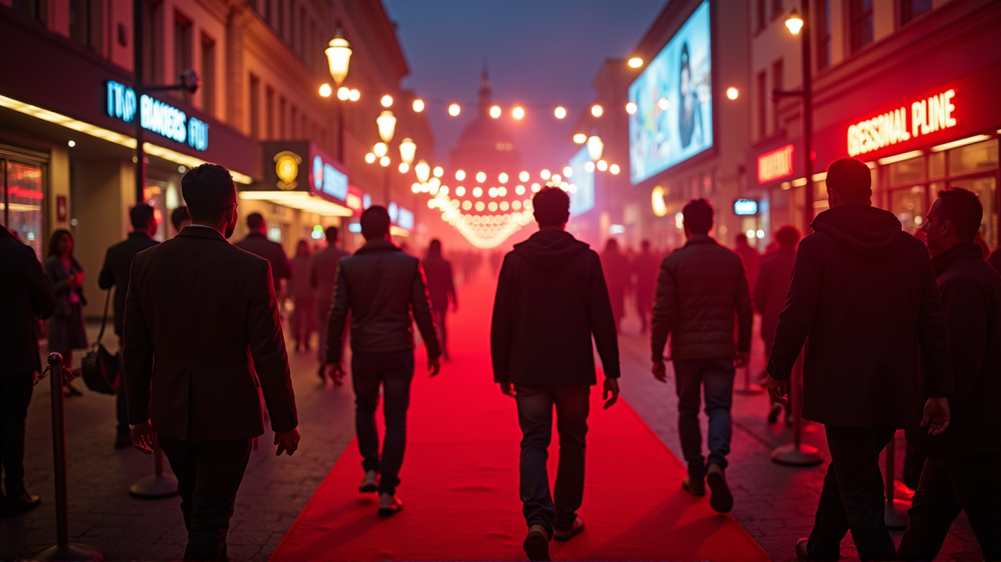 Stjernespekket Premiere Gir Hollywood Glamour til Omaha!