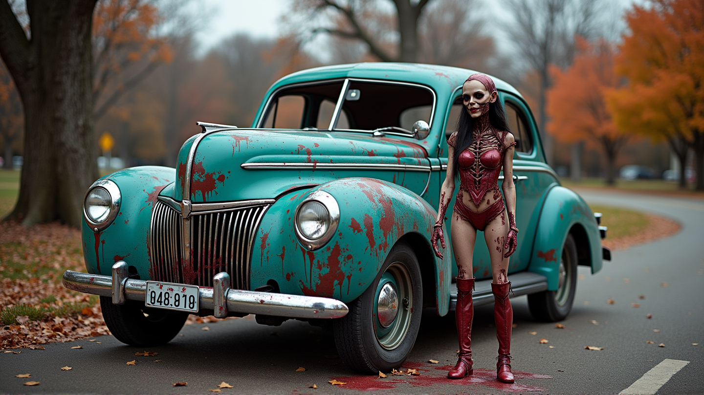 En Halloween-utstilling for historiebøkene: Når roboter og kreativitet kolliderer