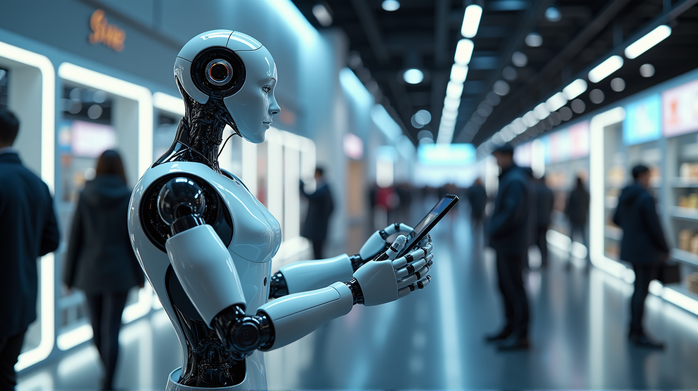 Bør Butikkroboter Ligne på Mennesker? En Debatt om Fremtiden