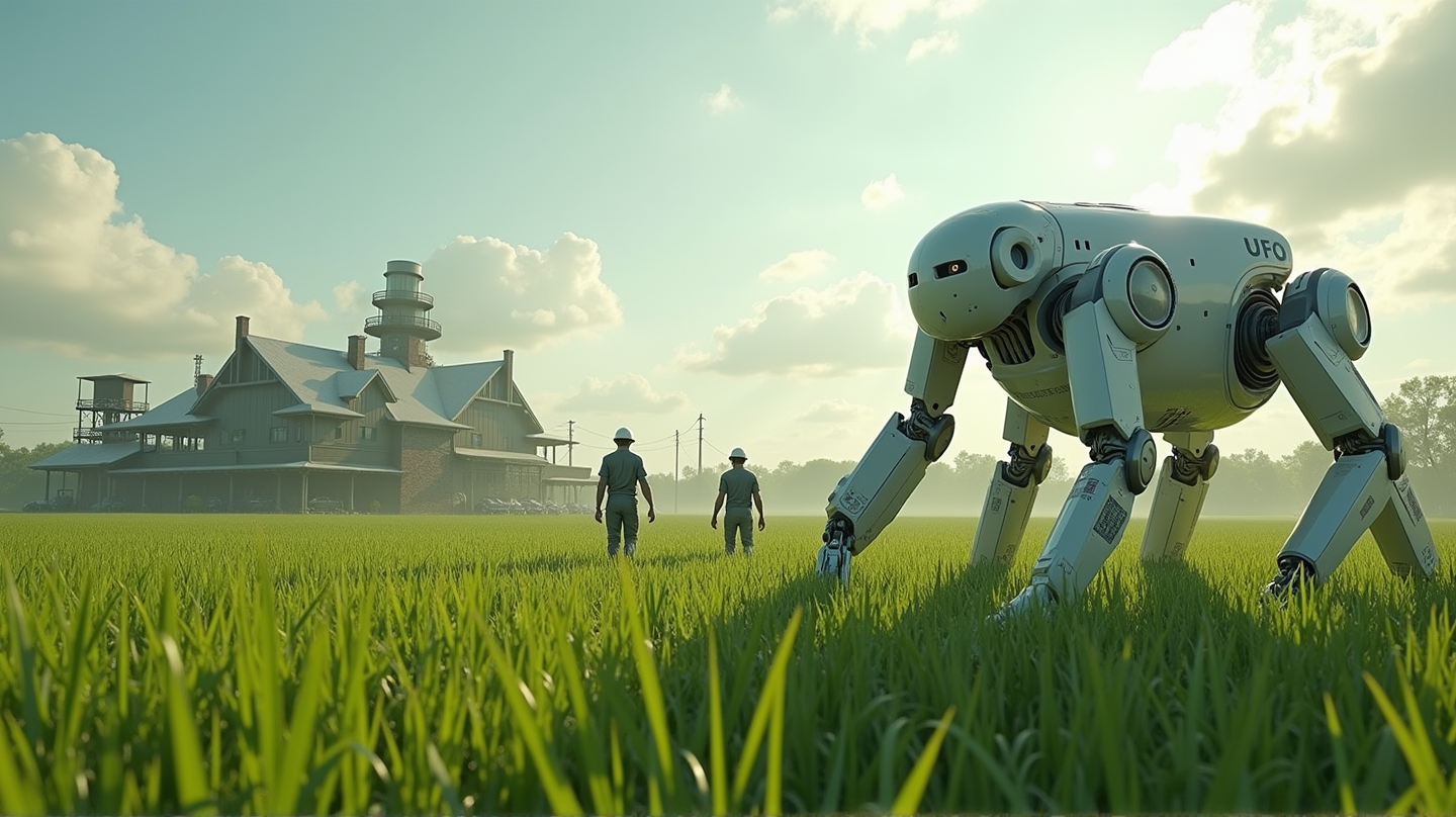 Revolusjonerende Jordbruk: Fremveksten av Gårdsassistentroboter