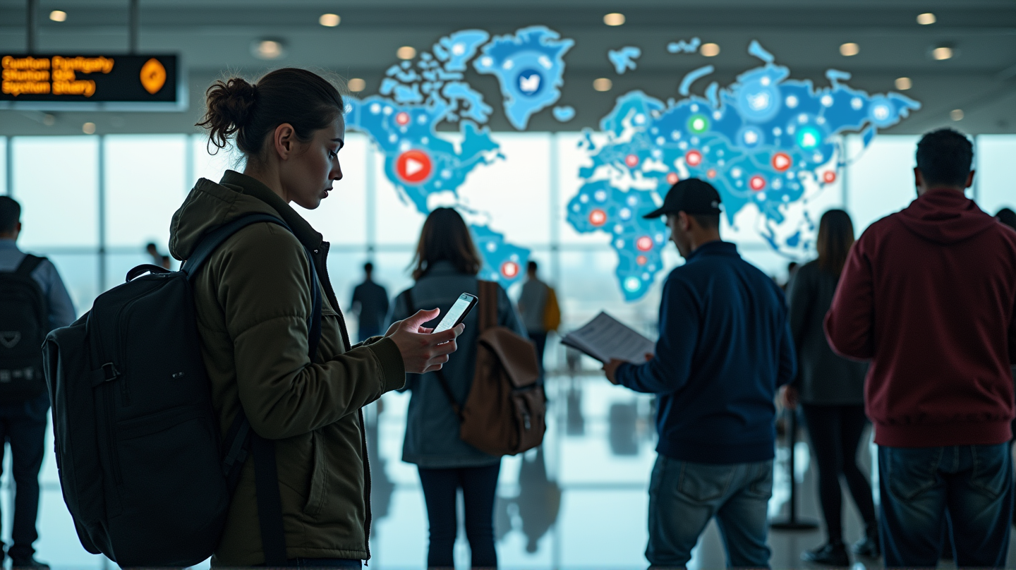 En Potensiell Ny Hindring for Utenlandske Turister: Avsløring av Sosiale Medier Aktivitet