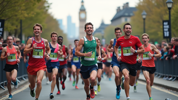 Stjerner Skinner og Kjemper i 2025 London Marathon: Et Innblikk