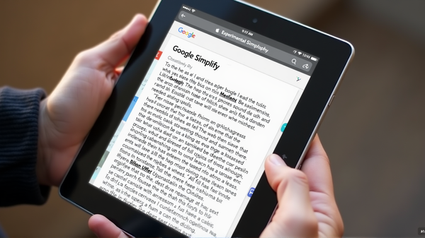 Åpne Kraften av Klarhet: Googles Forenkle-funksjon på iOS