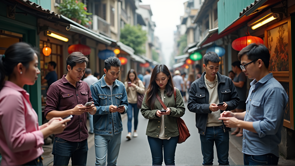 Vietnam Rykker Opp til Topposisjon innen Global Bruk av Sosiale Medier