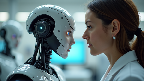 Et glimt inn i fremtiden: Møte Ameca, verdens mest avanserte humanoid