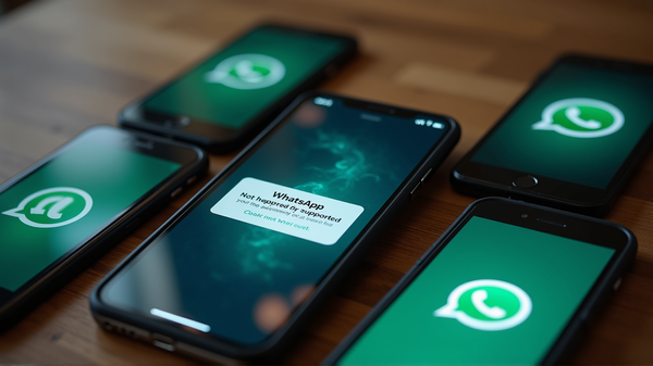 WhatsApp-oppdatering gjør eldre modeller foreldet