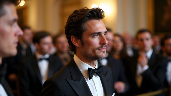 Orlando Bloom Skaper Overskrifter ved å Delta på Bezoses Bryllup Alene