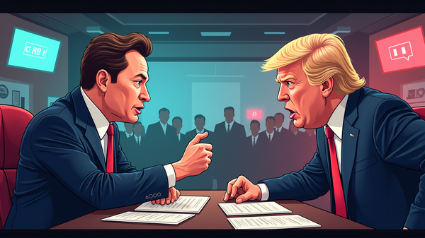 Trump og Musks Sosiale Medie-Strid Tar Rampelyset