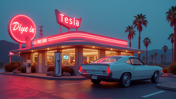 Tesla Diner: En Romfartsdrøm eller Bare Nok en Hollywood-Attraksjon?