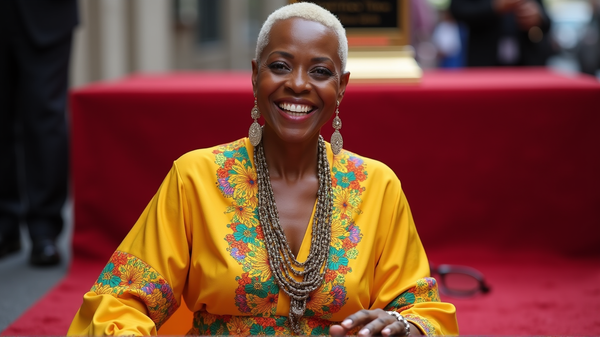 En stjerne er født: Angélique Kidjos historiske induksjon til Hollywood Walk Of Fame