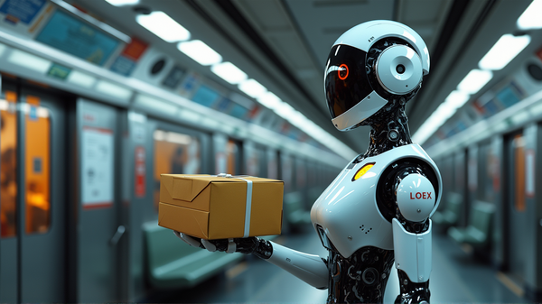 Roboter på Skinner: Fremtidens 7-Eleven-leveranser i Kina