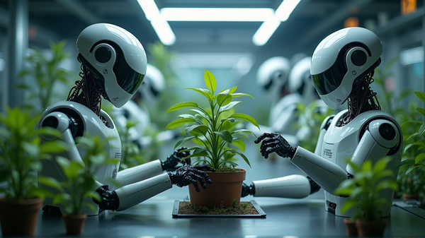 Revolusjonerer plantebioingeniørkunst med robotlaboratorier
