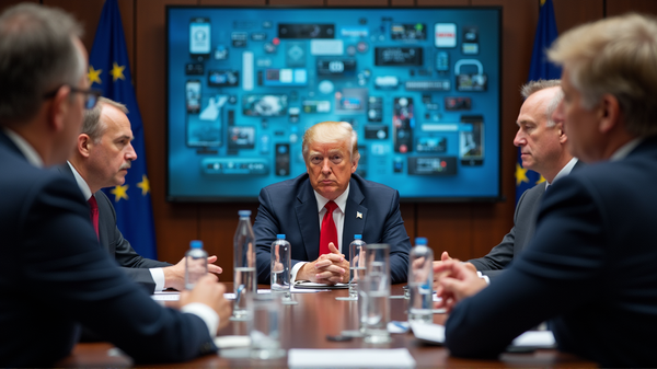 Storbritannia forsvarer digital skatt midt i Trumps trusler om teknologitoll