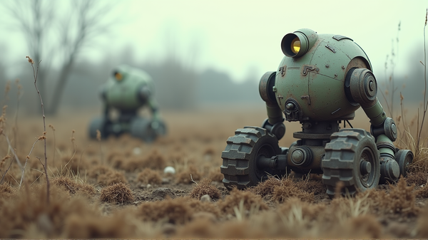 Roboter og AI: Ukrainas teknologiske frontlinje mot dødbringende minefelt