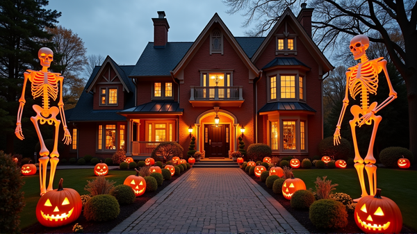 Kjendishjem forvandles til skremmende mesterverk denne Halloween