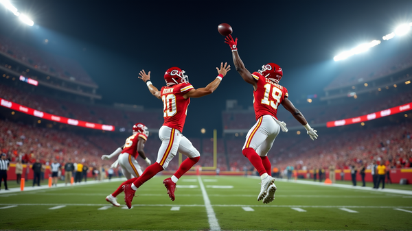 Mahomes og Brown Stråler i Spennende SNF Kamp