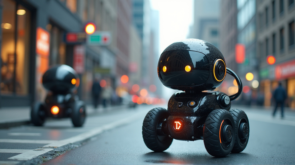 Fremtidens levering: DoorDash slår seg sammen med Serve Robotics