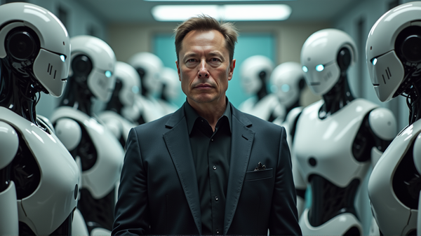 Elon Musks dristige manøver: roboter verdt 1 billion dollar og tilbakeslag