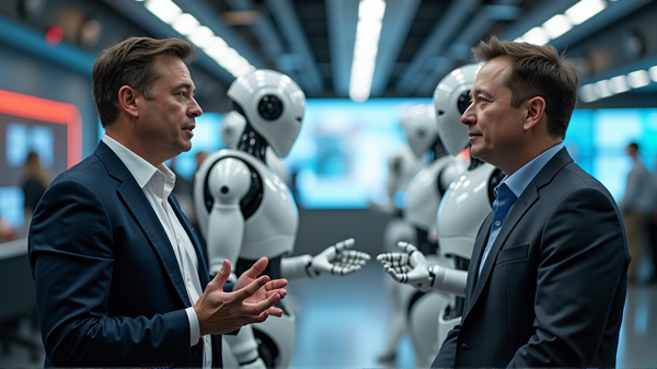 Mark Cuban Utfordrer Elon Musks Visjon om at Humanoide Roboter Vil Revolusjonere Økonomien