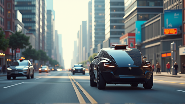 Elon Musks dristige Austin-robotaxi-påstand sender Tesla-aksjer til himmels